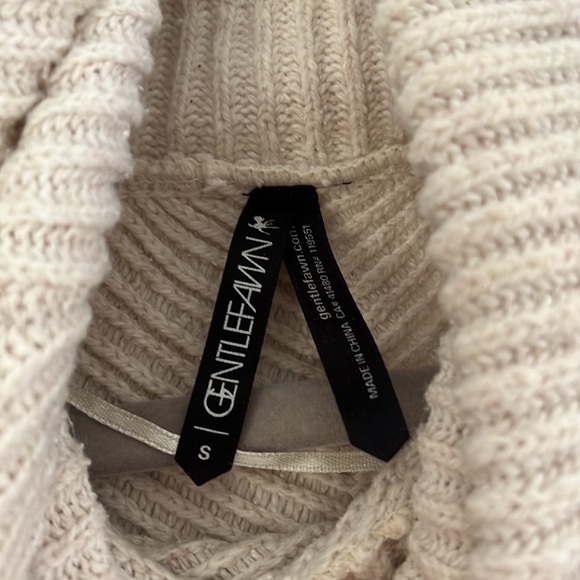Gentle Fawn Cream Turtle Neck Small - Picture 2 of 6